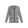 Women Anine Bing Knitwear | Dave Cardigan - Black And White Multi