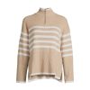 Women Rails Knitwear | Tessa Jumper Sand Stripe