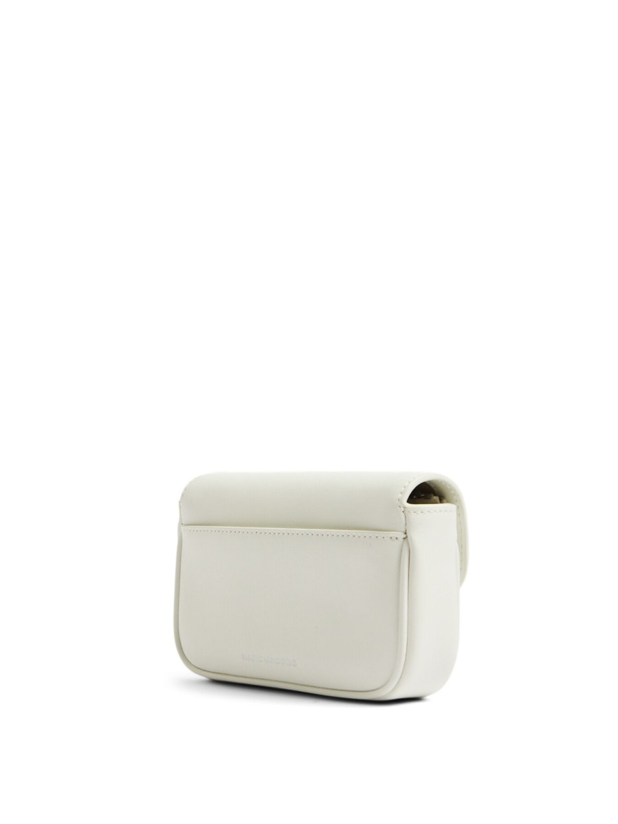 Women Marc Jacobs Shoulder Bags | The J Marc Mini Shoulder Bag White/Silver