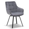 Furniture & Outdoor Barker and Stonehouse Dining Chairs | Jasper Grey Velvet Dining Chair