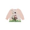 Kids Molo Tops | Elina Kitten Print L/S Top Kitten Clover