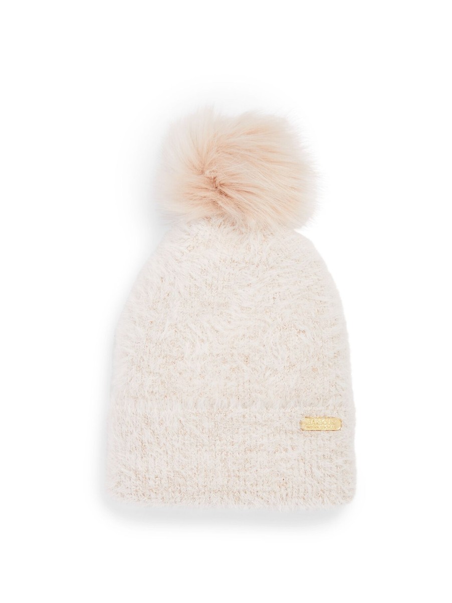 Women Barbour Hats | Barbour International Adlington Beanie Soft Pink