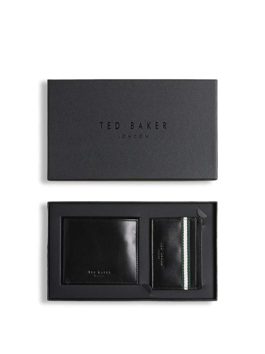 Men Ted Baker Wallets & Card Holders | Granony Black