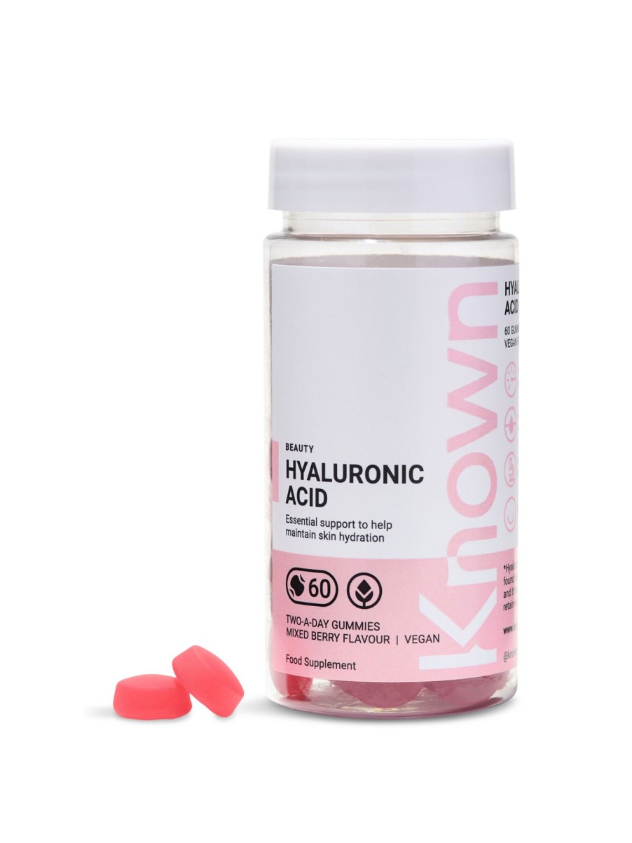 Beauty Known Nutrition Supplements | Hyaluronic Acid Vegan Gummies