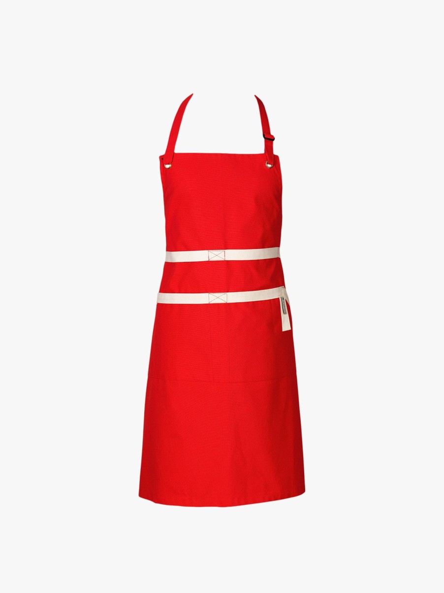 Home & Tech Le Creuset Utility & Cleaning | Chef'S Apron Cerise