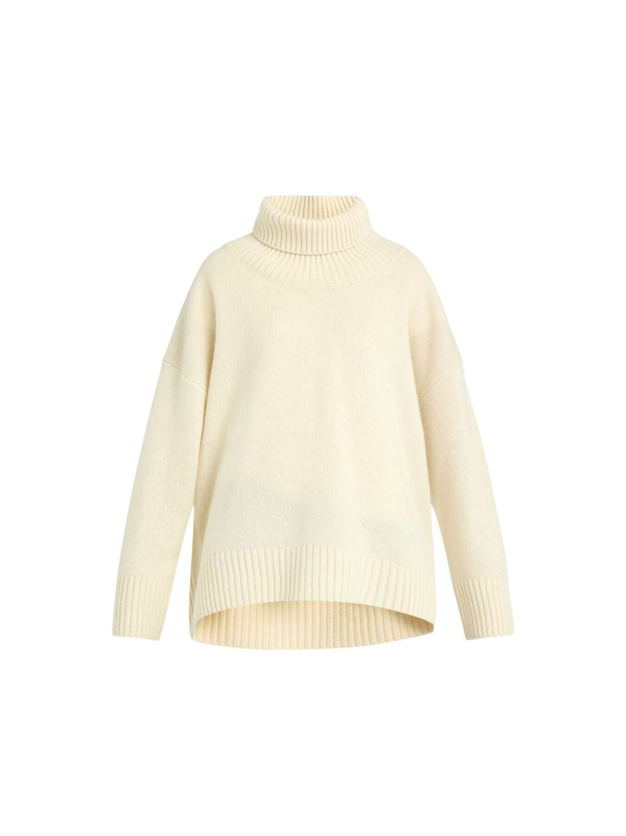 Women DAY Birger et Mikkelsen Knitwear | Maya Soft Lamb Jumper Creme Melange