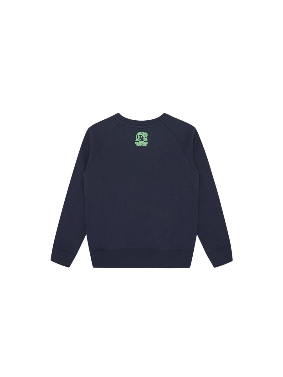 Kids Billionaire Boys Club Sweatshirts & Knitwear | Arch Logo Crewneck Navy