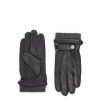 Men Dents Gloves | Touchscreen Henley Glove Black