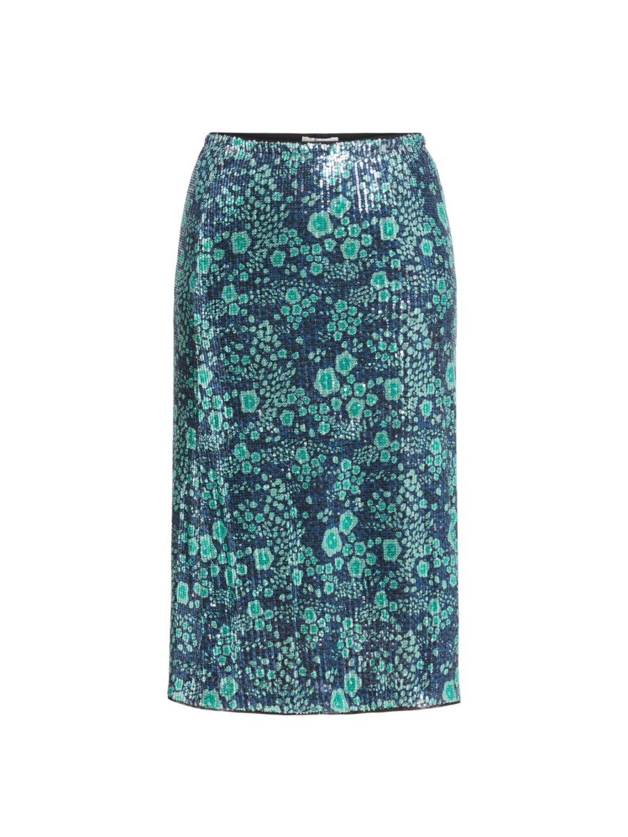 Women Baum und Pferdgarten Skirts | Jolette Green Sequince Flower