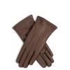 Women Dents Gloves | Maisie Leather Gloves W Cashmere Lining Mocca