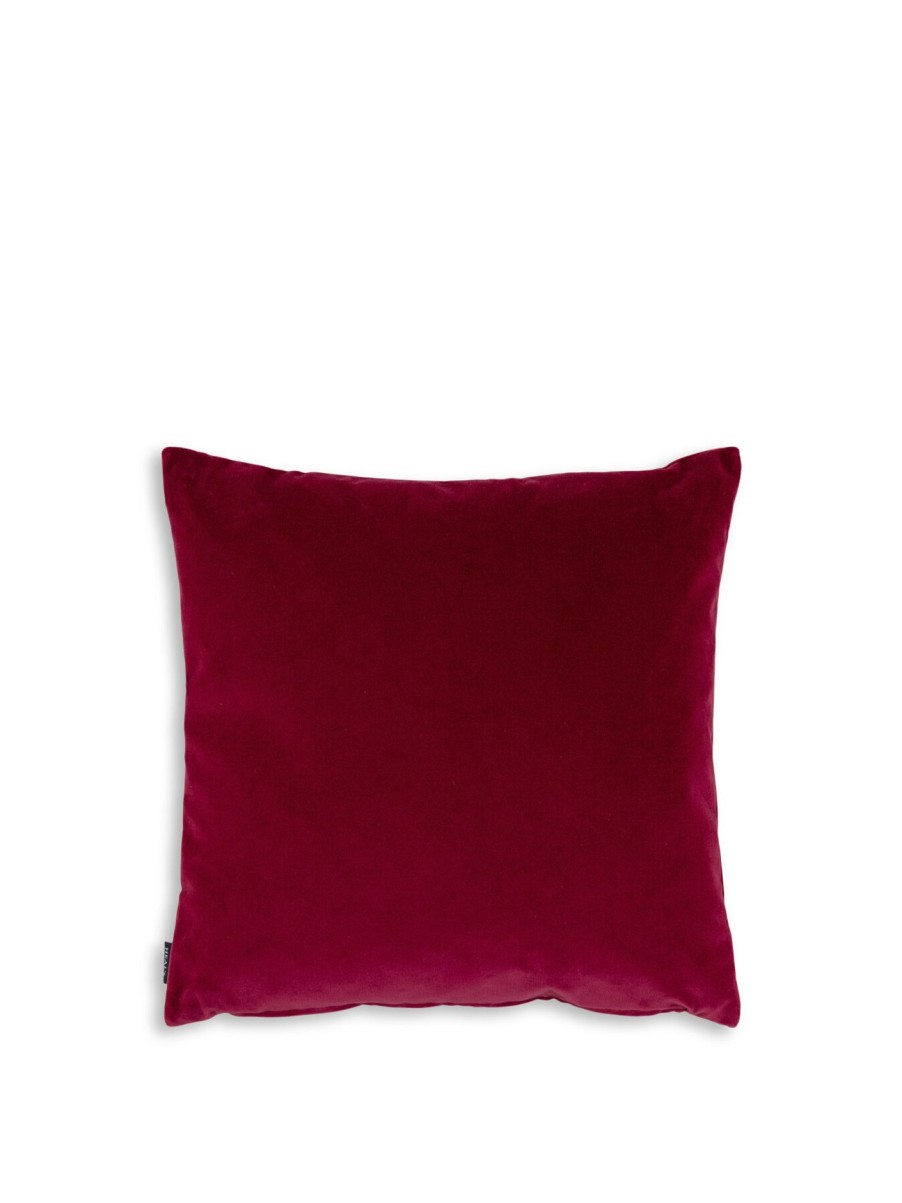 Home & Tech Heal's Cushions & Textiles | Velvet Cushion Red