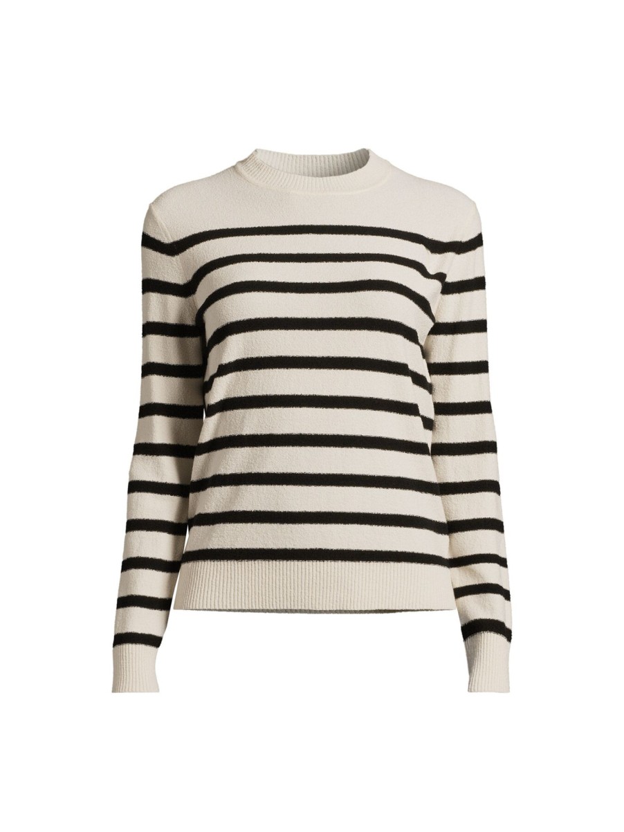 Women Marella Activewear | Serio Stripe Jumper White