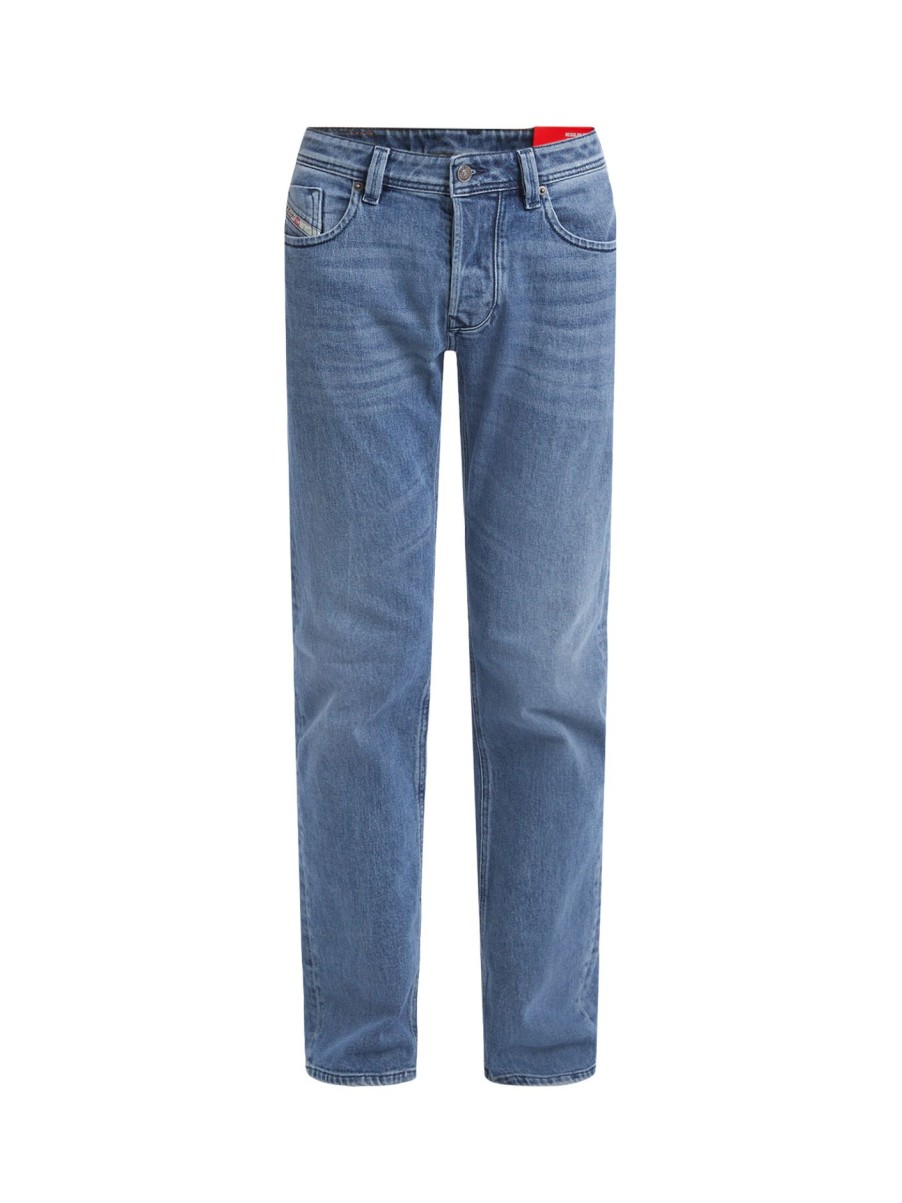 Men Diesel Jeans | 1985 Larkee Straight Fit Jeans Light Wash