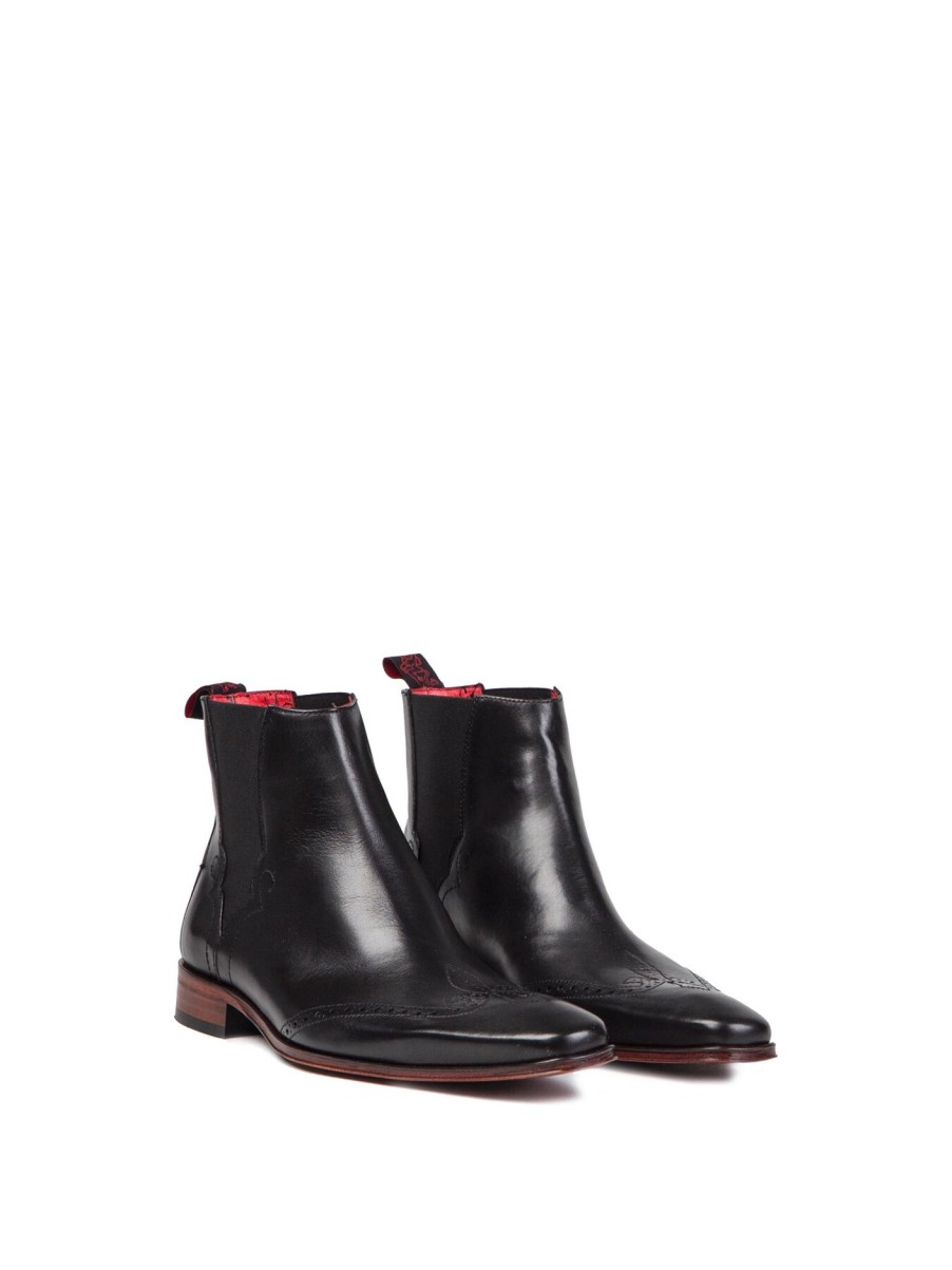 Men Jeffery West Boots | Jeffery West K501 Boots Black