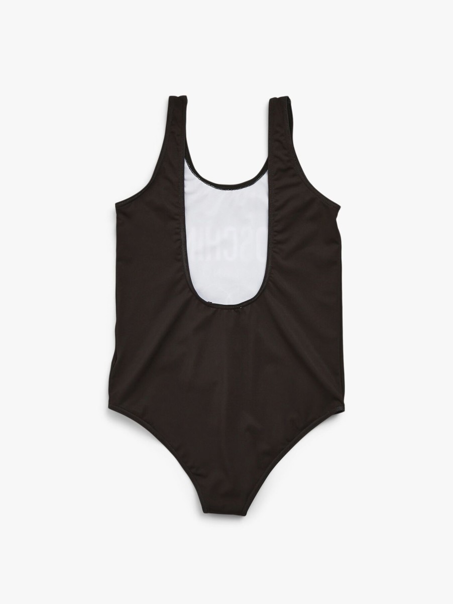 Kids Moschino Swimwear | Logo Swimsuit Black