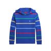 Kids Polo Ralph Lauren Tops | Hood-Knit Shirts-Sweatshirt Blue Mu