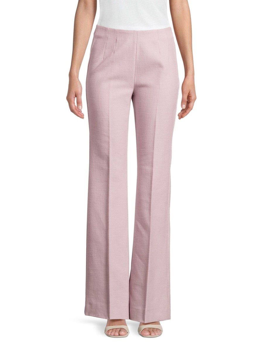 Women Marella Trousers & Shorts | Esopo Flare Trouser Pink