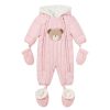 Kids Mayoral Baby Grows | Bear Snowsuit Rosa Baby