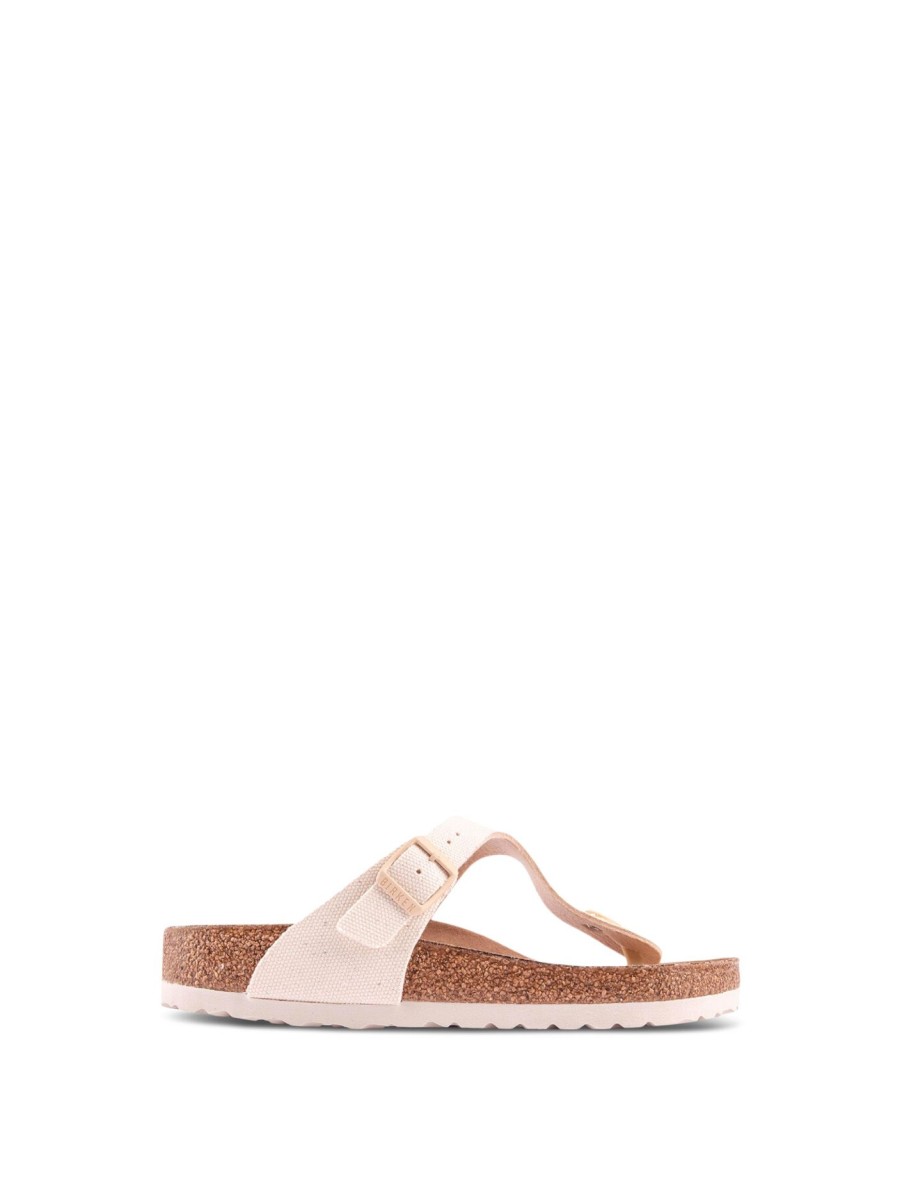 Women Birkenstock Sandals | Birkenstock Gizeh Vegan Sandals Neutral