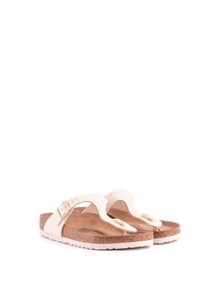 Women Birkenstock Sandals | Birkenstock Gizeh Vegan Sandals Neutral