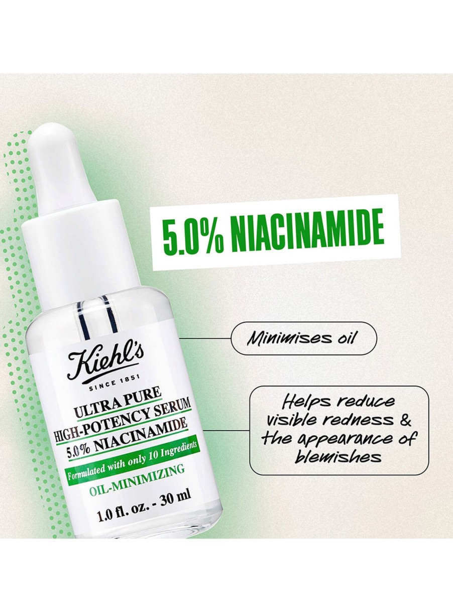 Beauty Kiehl's Serums & Oils | Ultra Pure High-Potency Serum 5.0% Niacinamide