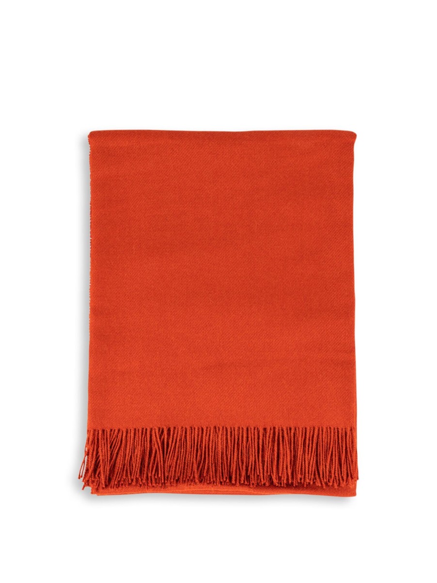 Home & Tech Heal's Throws & Blankets | Alpaca Throw Rust 150 X 180 Red