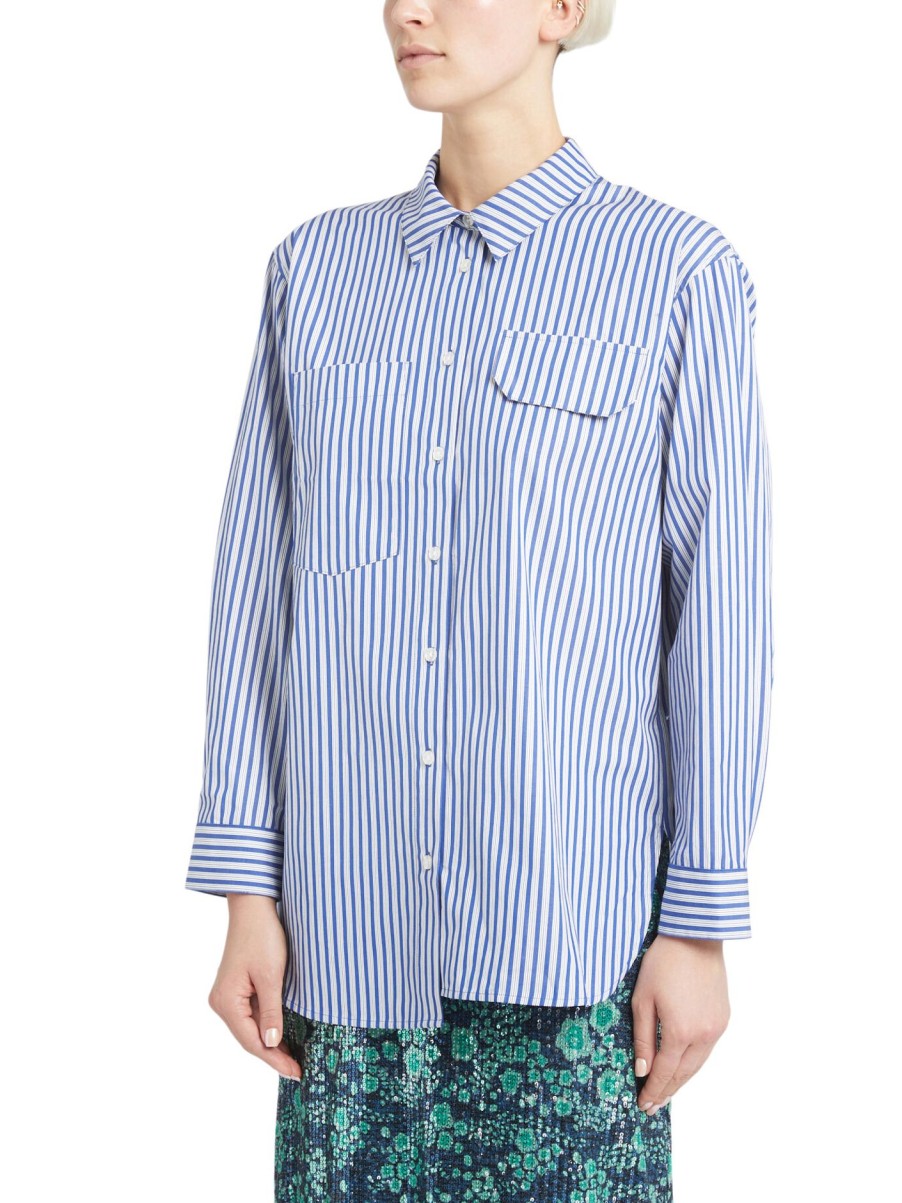 Women Baum und Pferdgarten Tops | Molli Classic Blue Stripe