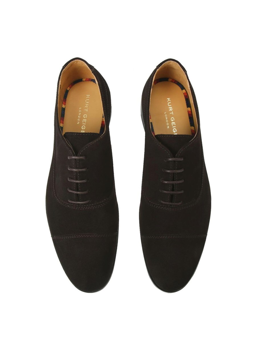 Men KURT GEIGER LONDON Formal Shoes | Hunter Oxford Brown