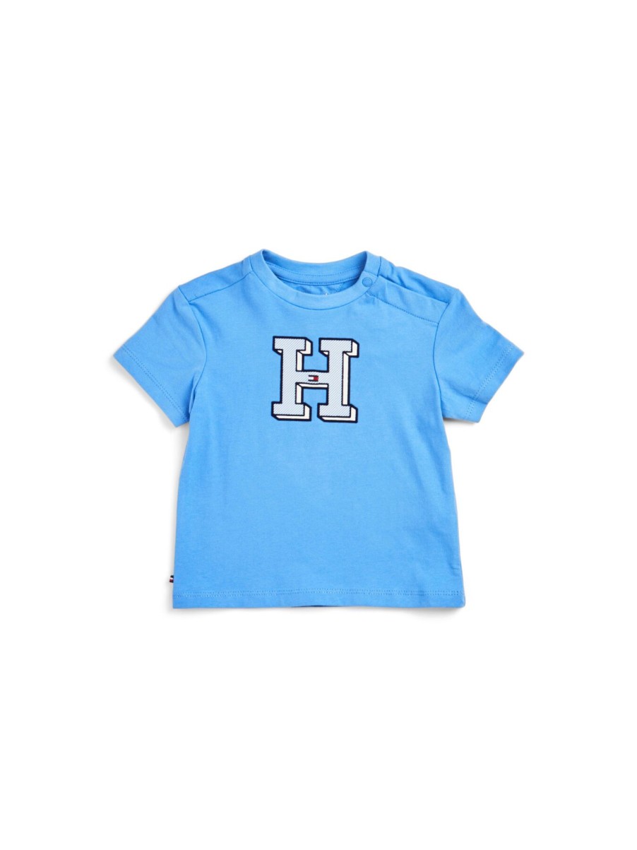 Kids Tommy Hilfiger Tops | Baby Ithaca H Tee Blue Spell