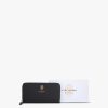 Women KURT GEIGER LONDON Purses & Wallets | Zip Around Wallet Black