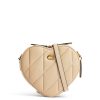 Women COACH Cross Body Bags | Quilted Heart Crossbody B4/Ivory