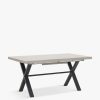 Furniture & Outdoor Barker and Stonehouse Extending Dining Tables | Kalmer Extension Table Concrete Melamine Finish