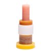 Home & Tech Candl Stack Home Fragrance | Candl Stack 03 Yellow & Brown