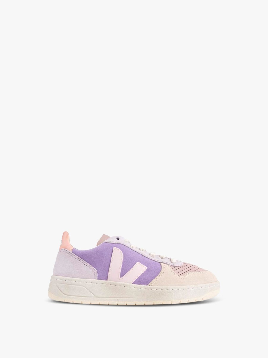 Women VEJA Trainers | Veja V-10 Trainers Purple