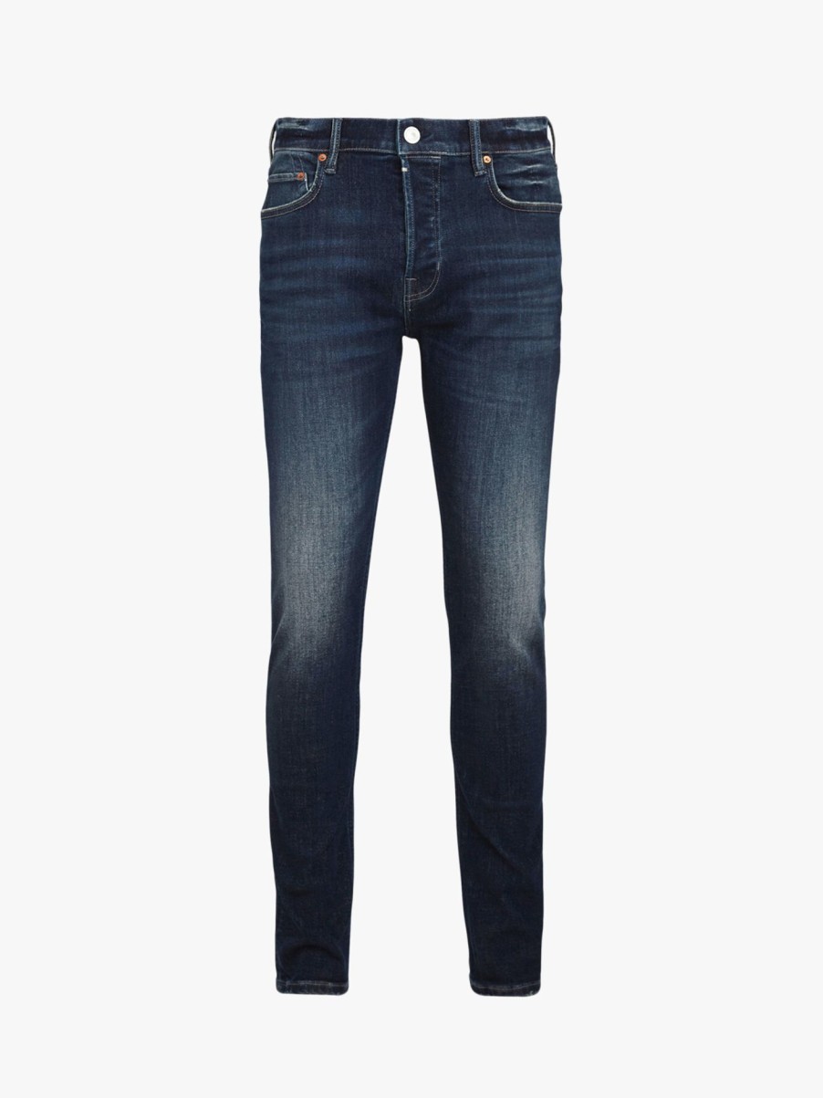 Men AllSaints Jeans | Cigarette Indigo