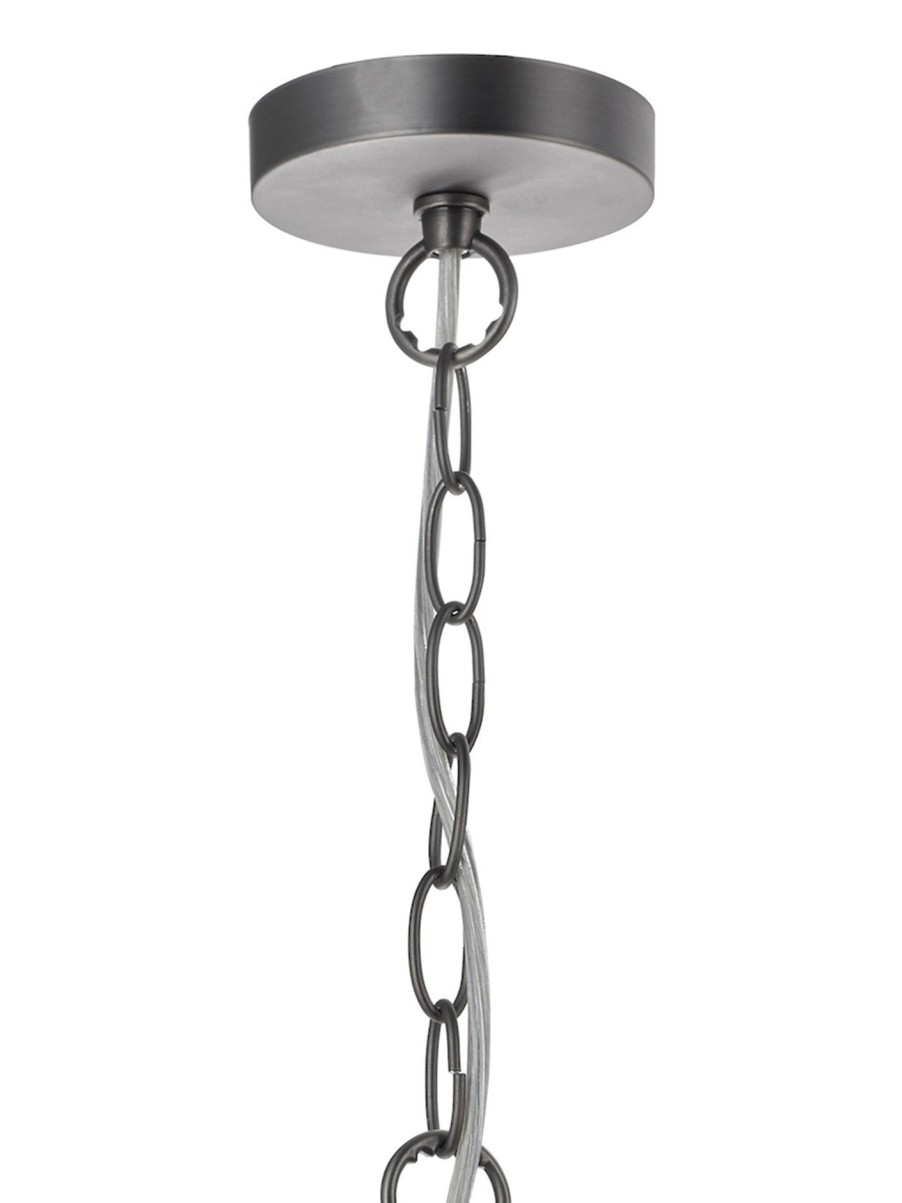 Home & Tech Dar Lighting Ceiling Lights | Tack 1 Light Pendant Silver