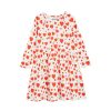 Kids Mini Rodini Dresses & Skirts | Hearts Long Sleeve Dress Multi