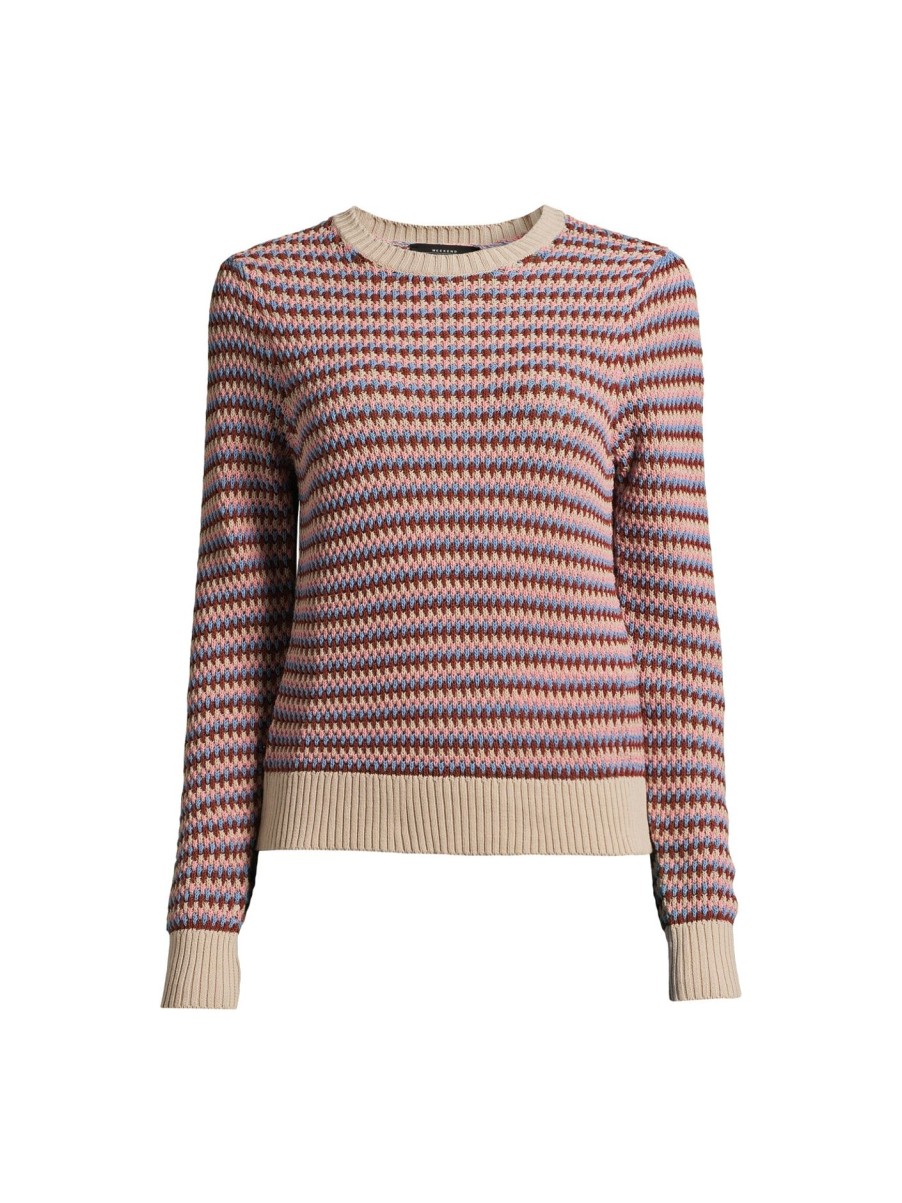 Women Weekend Max Mara Knitwear | Revere Stripe Jumper Multi