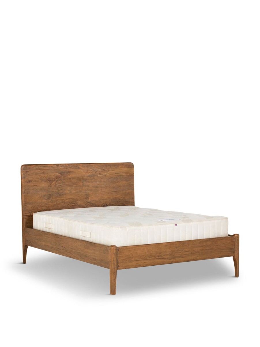 Furniture & Outdoor Barker and Stonehouse Mattresses | Mara Brown Mango Wood King Bed Frame