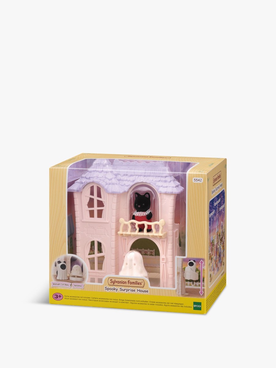 Kids Sylvanian Families Action Figures & Dolls | Spooky Surprise House