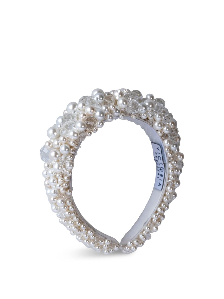 Women Victoria Percival Hair Accessories | Fenwick Exclusive Ariel Halo White