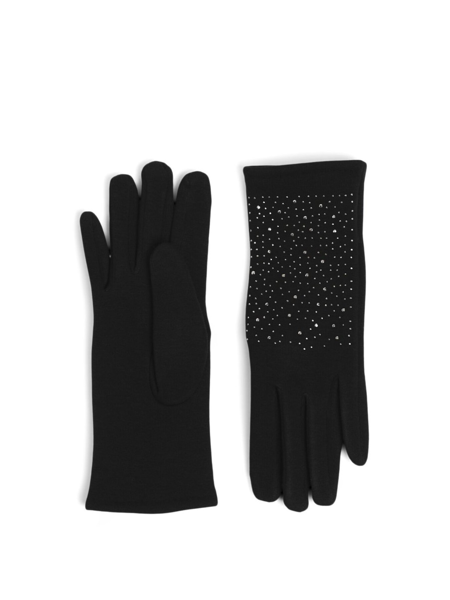 Women Pia Rossini Gloves | Miranda Glove Black