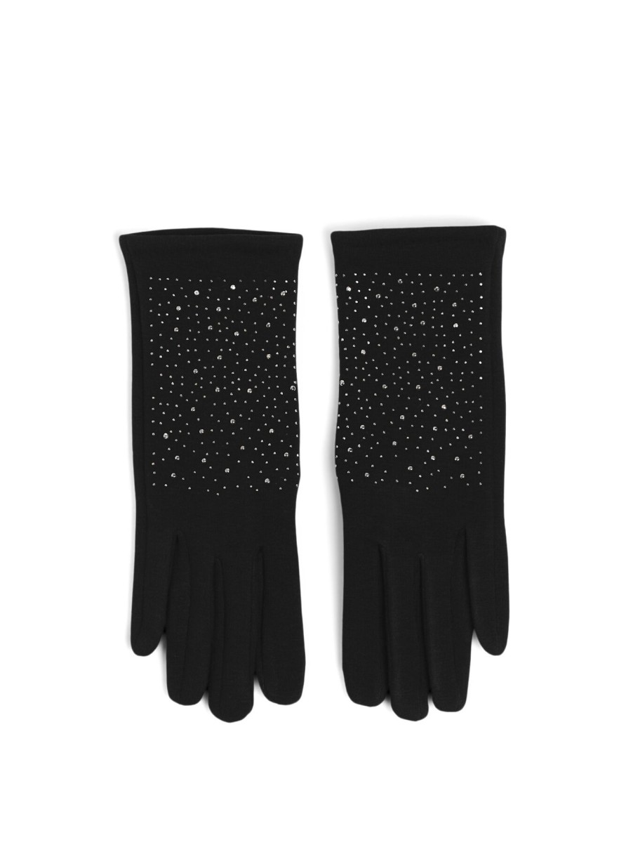 Women Pia Rossini Gloves | Miranda Glove Black