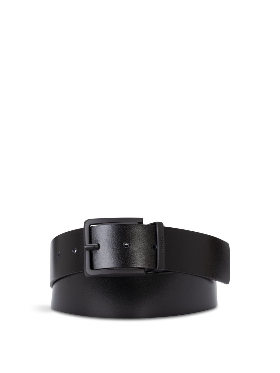 Men Hugo Belts | Gionio Belt Black