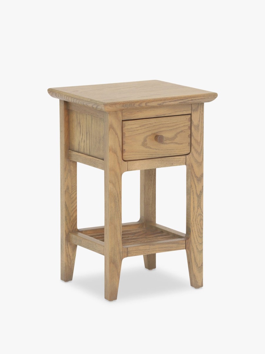 Furniture & Outdoor Barker and Stonehouse Bedside Tables | Runswick Bedside Table Oak