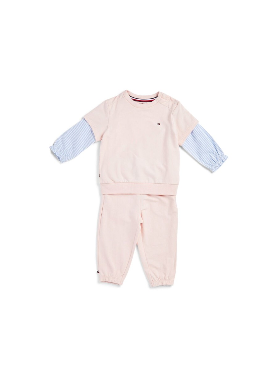 Kids Tommy Hilfiger Sets | Baby Ithaca H Set Whimsy Pink