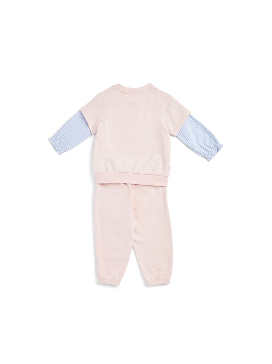 Kids Tommy Hilfiger Sets | Baby Ithaca H Set Whimsy Pink