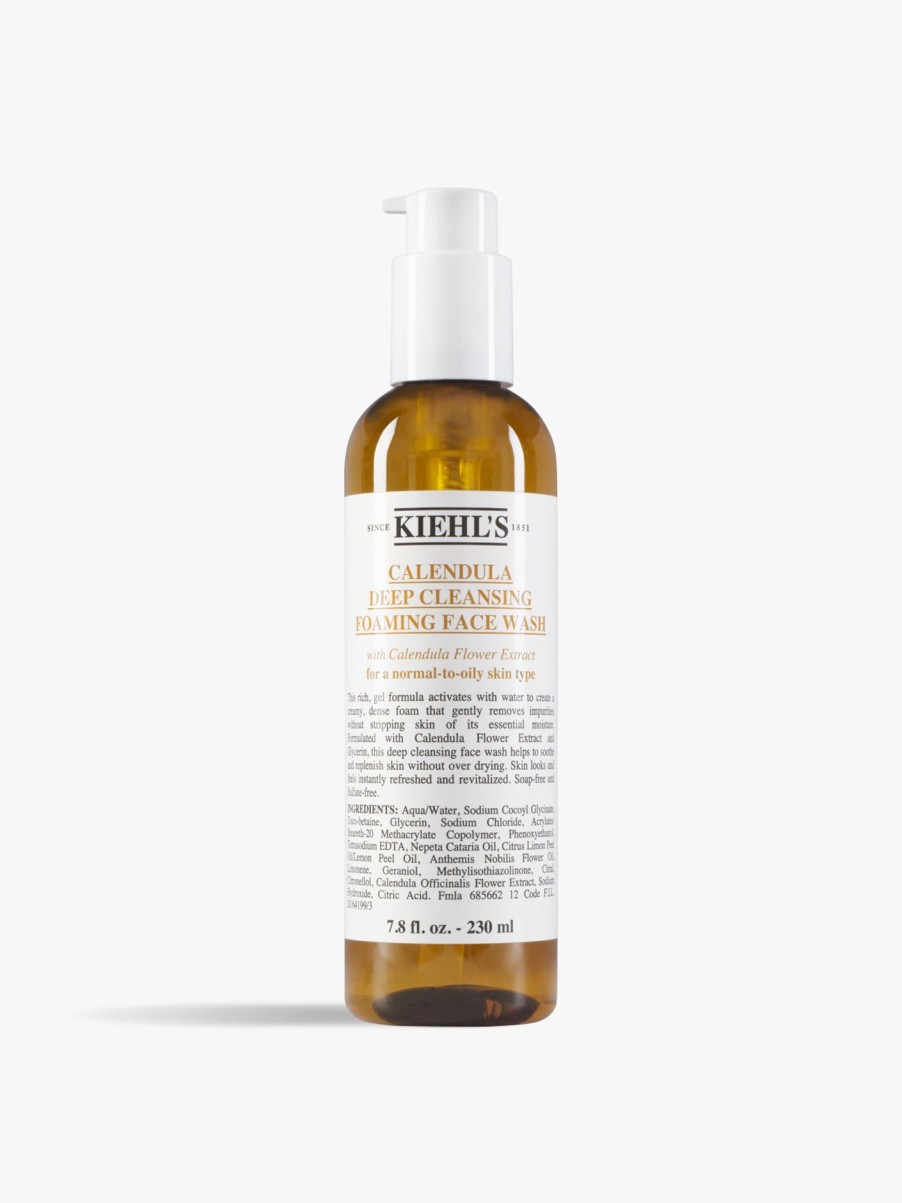 Beauty Kiehl's Cleansers & Toners | Calendula Deep Cleansing Foaming Face Wash