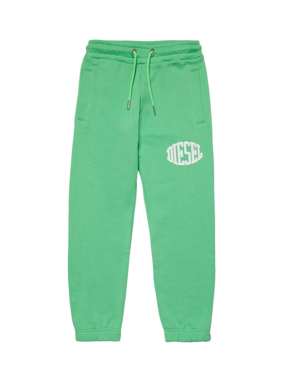 Kids Diesel Trousers & Shorts | Pbolong Trousers Green