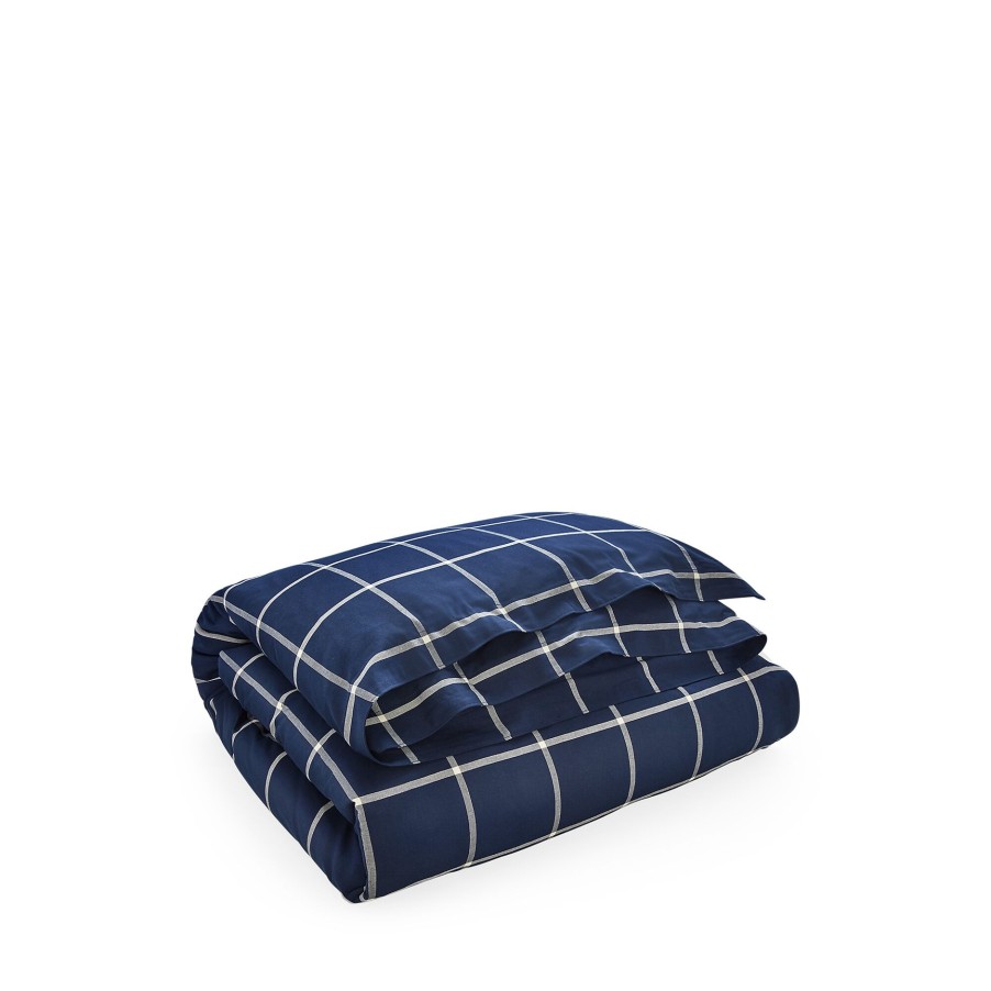 Home & Tech Ralph Lauren Home Bedroom | Modern Equest Wpane Navy Dc 200X200 A21 Multi